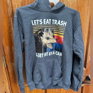 Gildan Charcoal Graphic Men's Hoodie